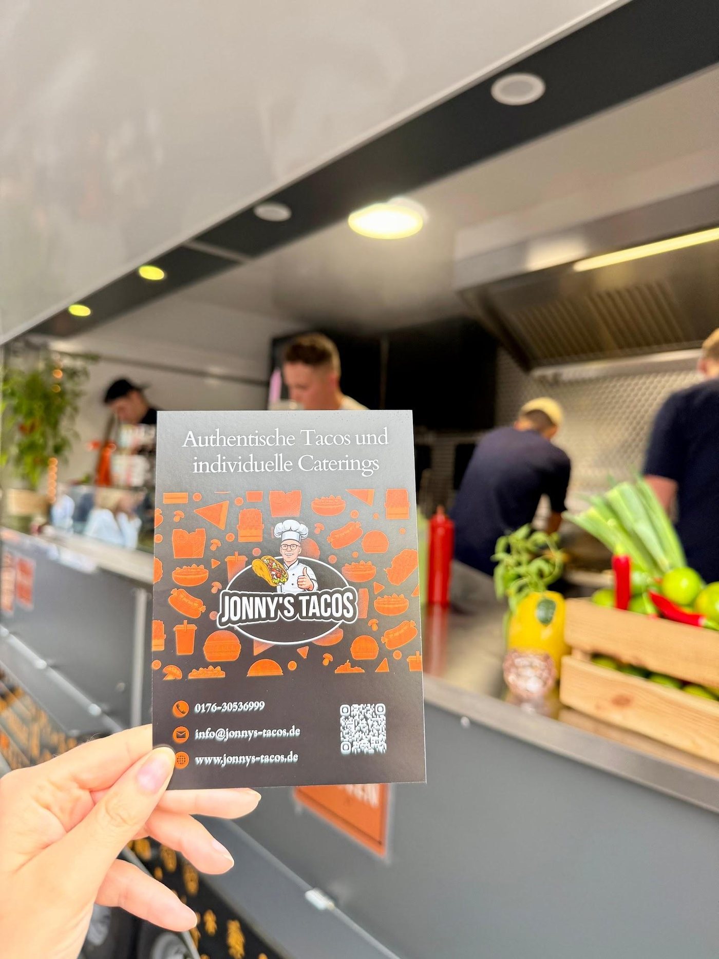 Visitenkarte von Jonny's Tacos Butzbach