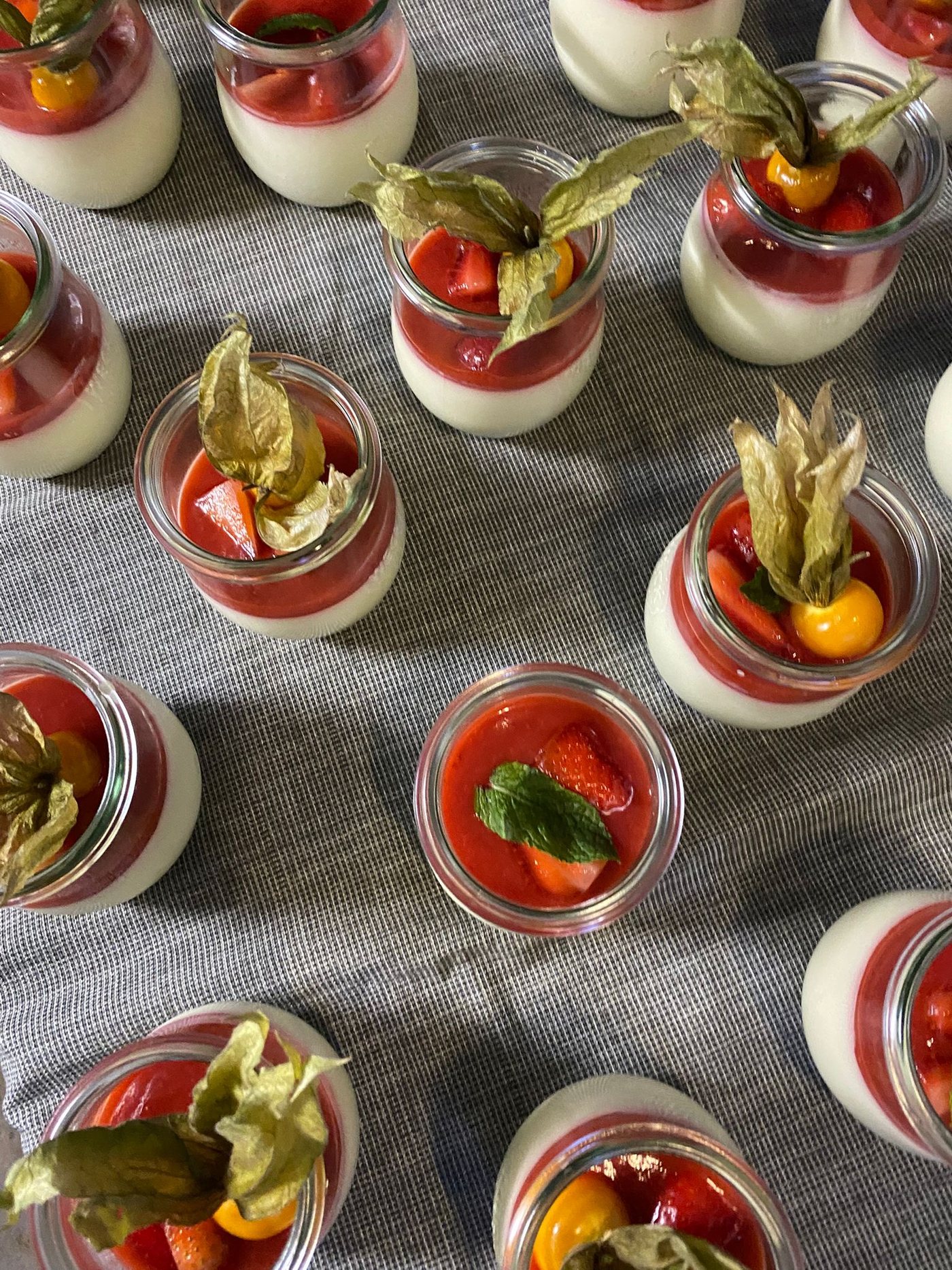 Dessertgläser im Detail